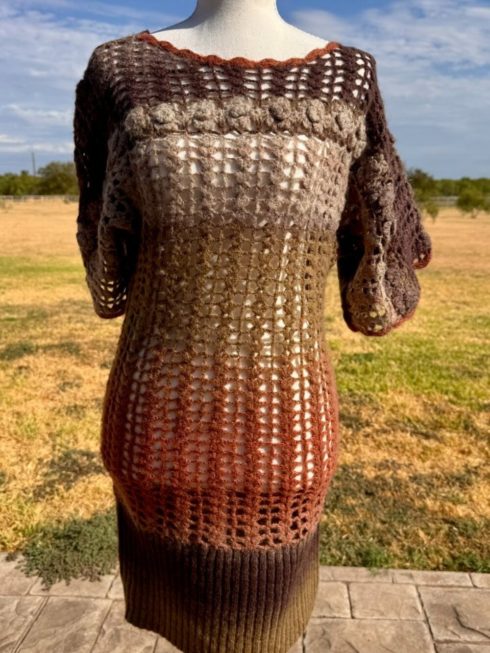 Alberto Makali tunic or mini dress; multi colored; Small; wool blend